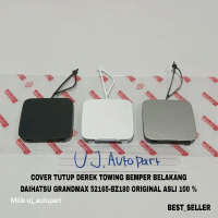 Cover Tutup Derek Towing Bumper Belakang Daihatsu Grandmax 52165-BZ180 OriginaL 100 %