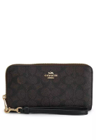 Coach Signature 帆布長拉鍊銀包 (me)