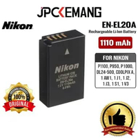 JPC KEMANG Nikon EN-EL20A Rechargeable Lithium-Ion Battery Pack 1110mAh Nikon ENEL20A EN-EL20 A EN-E