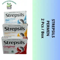 Strepsils Permen - 1 dus isi 2 sachet @6 butir Membantu Melegakan Tenggorokan