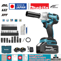 Makita DTW285 18V Kunci pas dampak nirkabel, daya tinggi baterai lithium, buku petunjuk original, se