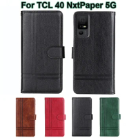 чехол на TCL 40 NxtPaper 5G Case Wallet 6.6" Leather Flip Cover For Fundas TCL 40 XE 5G Phone Cases For Capinha TCL 40 X 5G Capa