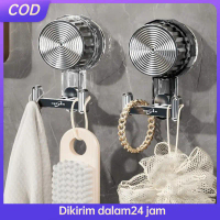 Magnetic Hook Suction Gantungan Hook Putar Suction Cup Adhesi Cangkir Hisap Nano Gantungan Hook