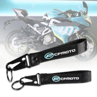 Motorcycle Accessory Keychain Keys Ring Chain Decoration For CFMOTO 400GT 650TR-G 650MT CF500 CF600 X5 400NK 650NK 150NK 250NK