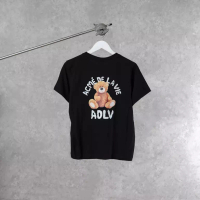 Acme De La Vie Kaos ADLV TEDDY BEAR BLACK TSHIRT LADIES 100% ORIGINAL