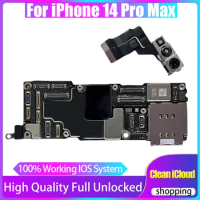 128GB 256GB Plate For iPhone 14 Pro Max Motherboard With Face ID Unlocked Support Update LTE 5G Logic Board Full Chips Tested
