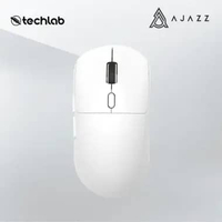 AJAZZ NJ07 / NJ-07 Mouse Gaming PAW-3311 Lightweight Tri-mode Connection 1000Hz Polling Rate White