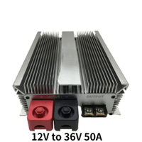 12V ถึง36V 50A DC เป็น DC Converter Step Up Boost Power Converter DC Stabilizer
