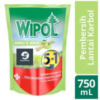 WIPOL - Ultra Protection Anti Serangga - Sereh dan Jeruk Pouch - 750ml