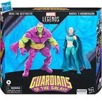 Hasbro Marvel Legends Series Comics Drax The Destroyer and Marvel's Moondragon 6-Inch (15Cm) Action Figures Toy Collectibles