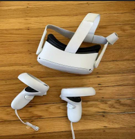 Oculus Quest2 VR一體機3D全景電影眼鏡頭盔體感Meta元宇宙機福利品8成新
