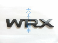 大禾自動車 消光黑 WRX 車標 適用 SUBARU WRX 附3M背膠