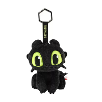 ตุ๊กตา Toothless จาก Universal Studios Potdemiel ขวดน้ำผึ้ง ผู้เชี่ยวชาญการเลี้ยงมังกร กระเป๋าจี้ ขอ