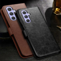 Leather Card Flip Case For Samsung Galaxy A12 22 50S 5G Magnetic Holder Book Coque On Sumsung A14 A24 A34 A54 A 14 24 34 54 2023