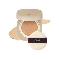 OBGE完美遮瑕粉底氣墊#02 BEIGE米白色 持妝控油防汗防曬 男女可用（8809567709591）-平行進口