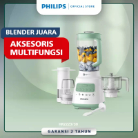 Philips Philips Blender 5000 Series 2L Plastic - Green + Accessory HR2223/30