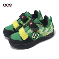 adidas x LEGO 休閒鞋 LEGO Freerider VCS 中童 綠 黑 小朋友 樂高聯名 愛迪達 HR1108
