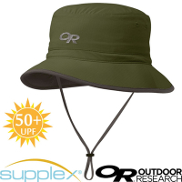 Outdoor Research 超輕防曬抗UV透氣可調可收折中盤帽子_橄欖綠