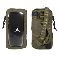 NIKE 手機可觸控斜背包(ID JORDAN 頸掛 證件夾 名牌帶 掛繩「J1009742210OS」≡排汗專家≡