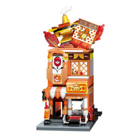 《Qman 啟蒙積木 》keepplay 寶可夢積木 K20210 小火龍的火鍋店  東喬精品百貨