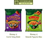 [GÓI LẺ] - CJ FOODS - Mì xào Bibigo 2 vị: Kim chi nguyên bản, Gà-K xông khói, Mì Bibigo Hàn Quốc, Mì