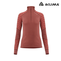 挪威[ACLIMA]DW GLITRE MOCK NECK W / 歐洲製女款美麗諾羊毛衣《長毛象休閒旅遊名店》