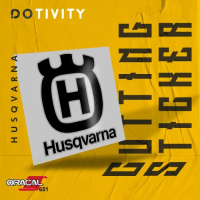 Cutting Sticker HUSQVARNA V.02