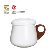 白‧居易蓋濾杯(380ml)|紅點設計獎| 金點設計獎|個人泡茶杯
