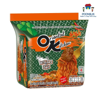 mama ok oriental kitchen มาม่า มาม่าโอเค ออเรียนทัลคิตเชน บะหมี่กึ่งสําเร็จรูป รสพะแนงเนื้อ 85 ก. x 