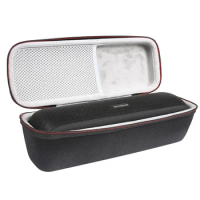 NEW Hard EVA Protect Storage Case for Speaker Anker Soundcore Motion+ Portable Bag with Mesh Pocket - Black