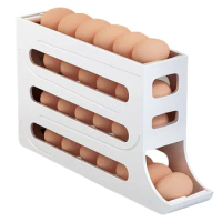 4 Tier Refrigerator Egg Tray Durable Stackable Tray Egg Holders for Kitchen &amp; Dining Gadgets