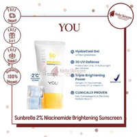 YOU Sunbrella 2% Niacinamide Brightening Sunscreen Cooling Sunscreen Sunscreen Sensasi Dingin Sunscr