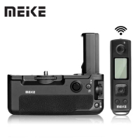 Meike MK-A9 Pro Vertical Battery Grip with 2.4G Timing Remote Control for Sony A9 A7M3 A7RIII A7S3 A7III Camera