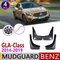 Mudflap for Mercedes Benz GLA Class X156 2014~2019 180 200 220 250 260 45 AMG Fender Mud Guard Splash Flap Mudguard Accessories