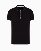 เสื้อโปโลผู้ชาย รุ่น 8NZF71-ZJH2Z-1200-สีดำ