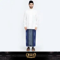 Sarung BHS Essential Gold Motif T46 JPB Biru
