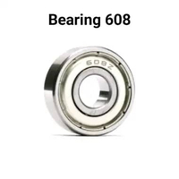 [2 Pcs] Bearing 608 - Bearing roda 608 - Klaker 608 - Laher 608 - Bantalan roda 608 RS/ZZ - Bearing 