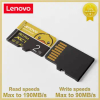 Lenovo 2TB Flash SD/TF Memory Card 1TB 512GB 256GB Micro TF SD Memories 128GB Mobile Storage SD Card For Nintendo Switch Games