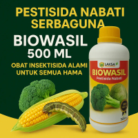 BIOWASIL 500ML – Obat Hama Tanaman Serbaguna | Insektisida Alami untuk Semua Jenis Tanaman