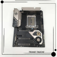 Desktop Motherboard For ASROCK 8×DDR4 8+24 PIN ATX 256GB Support 3970X 3900X TRX40 TAICHI