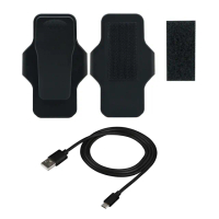 【Transcend 創見】DrivePro Body 360°旋轉背夾/魔鬼氈背夾配件組-DPB10B專用(TS-DBK4)