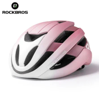 ROCKBROS Bicycle Helmet Mtb Road Bike Helmet Ultralight Intergrally-molded Adjustable Safety Cycling Helmets Bicycle Accessories