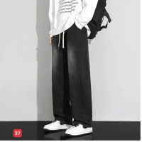 Quần jeans Nam ống rộng chất bò đẹp phong cách co giãn tốt  MS37 Có túi,form dáng skinny boy phố  Me
