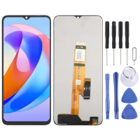 Skrin LCD, Asal, Untuk Honor X6a, dengan Formula Digitizer, Pemasangan Penuh, Jualan Panas