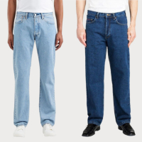 Celana Jeans Panjang Pria Reguler Fit Premium Quallity Bahan 13oz Tebal // Celana Jeans Setandar Reg