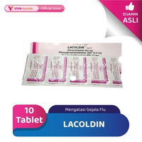 Lacoldin untuk Mengatasi Gejala Flu (10 Tablet)