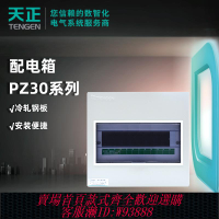 {臺灣公司貨 可打統編}天正電氣配電箱PZ30家用空開布線箱明裝暗裝斷路器空氣開關電箱