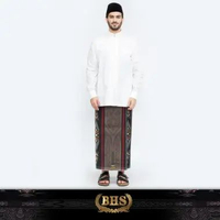 Sarung BHS Innovaire Gold Motif F34 JKA Hitam Merah