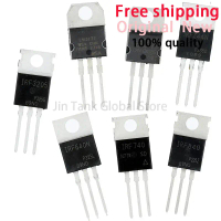 LM317T L7805, 10 ชิ้น, ขั้วต่อ IRF640, IRF740, IRF840, IRFZ44N, IRF3205, ทรานซิสเตอร์, TO-220, ตัวคว