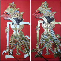 Wayang Kulit (Kerbau) — Prabu Baladewa
